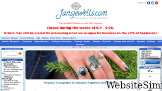 jansjewells.com Screenshot