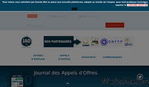 jaoguinee.com Screenshot