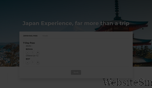 japan-experience.com Screenshot