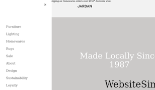 jardan.com.au Screenshot