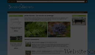 jardin-secrets.com Screenshot