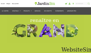 jardin2m.com Screenshot