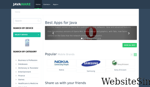 java-ware.net Screenshot