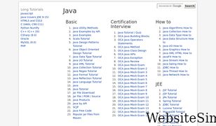 java2s.com Screenshot