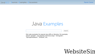 javased.com Screenshot