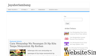 jayaherlambang.com Screenshot