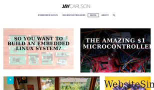 jaycarlson.net Screenshot