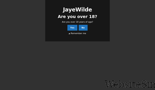 jayewilde.com Screenshot
