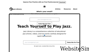 jazz-library.com Screenshot