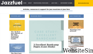 jazzfuel.com Screenshot