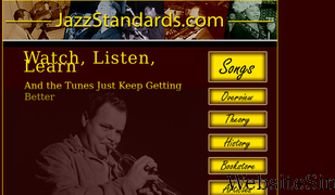 jazzstandards.com Screenshot