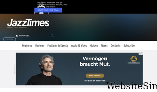 jazztimes.com Screenshot
