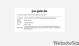 jce.gob.do Screenshot