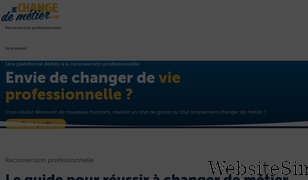 je-change-de-metier.com Screenshot