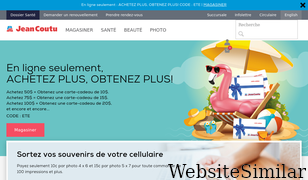 jeancoutu.com Screenshot