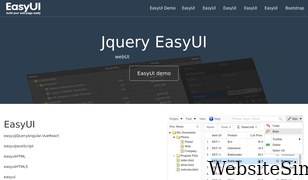 jeasyui.net Screenshot