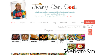 jennycancook.com Screenshot