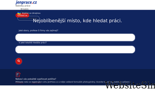 jenprace.cz Screenshot