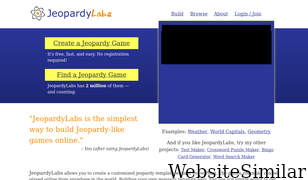 jeopardylabs.com Screenshot