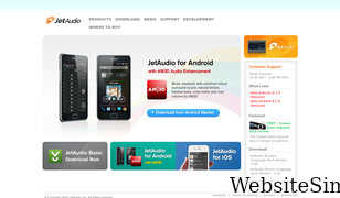 jetaudio.com Screenshot