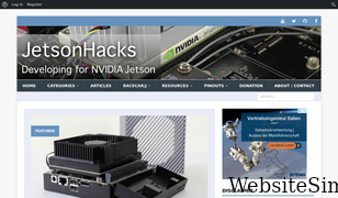 jetsonhacks.com Screenshot