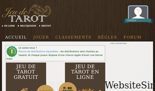 jeu-tarot-en-ligne.com Screenshot