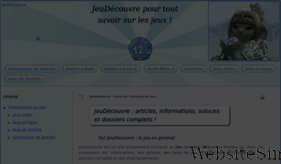 jeudecouvre.fr Screenshot