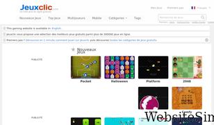 jeuxclic.com Screenshot
