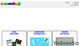 jeuxmaths.fr Screenshot