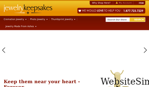 jewelrykeepsakes.com Screenshot