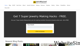 jewelrymakingjournal.com Screenshot