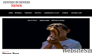 jewishbusinessnews.com Screenshot