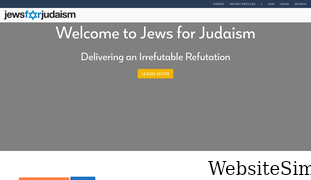 jewsforjudaism.org Screenshot