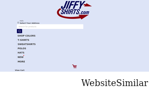 jiffyshirts.com Screenshot