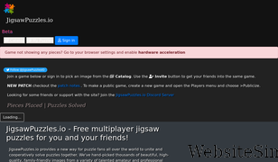 jigsawpuzzles.io Screenshot