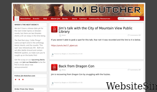 jim-butcher.com Screenshot