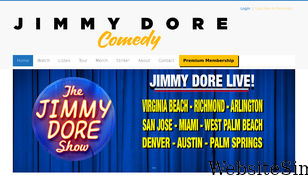 jimmydorecomedy.com Screenshot