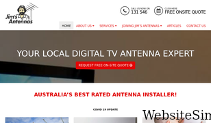 jimsantennas.com.au Screenshot