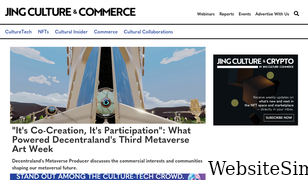 jingculturecommerce.com Screenshot