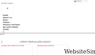 jiujitsulegacy.com Screenshot
