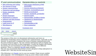 jkorpela.fi Screenshot