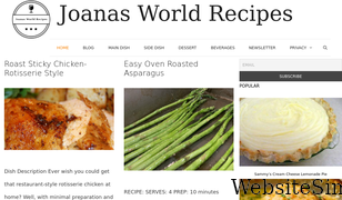 joanas-world.com Screenshot