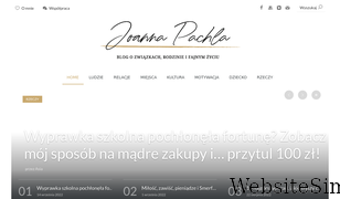 joannapachla.com Screenshot