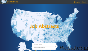 jobabstracts.com Screenshot