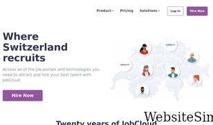 jobcloud.ch Screenshot