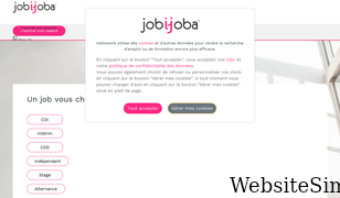 jobijoba.com Screenshot