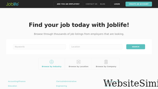 joblife.co.za Screenshot