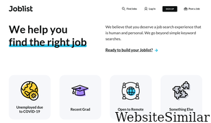 joblist.com Screenshot