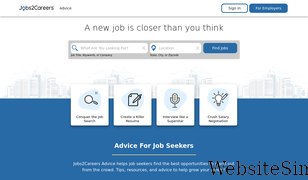 jobs2careers.com Screenshot