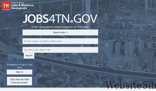 jobs4tn.gov Screenshot